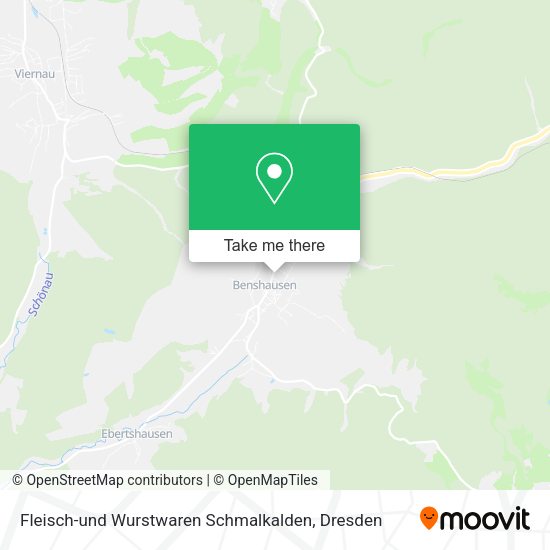 Карта Fleisch-und Wurstwaren Schmalkalden