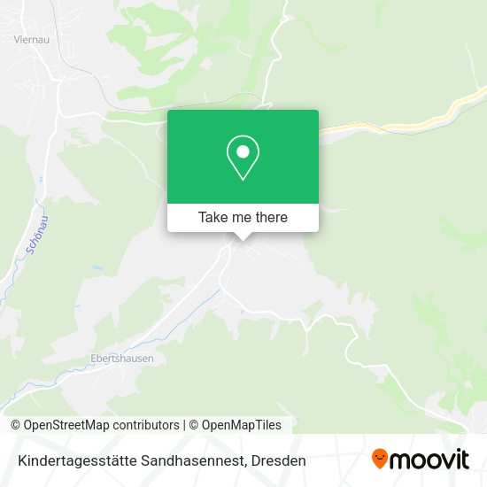 Карта Kindertagesstätte Sandhasennest