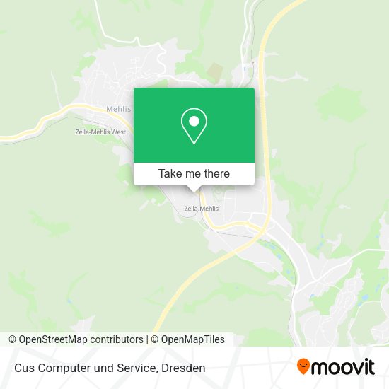 Карта Cus Computer und Service