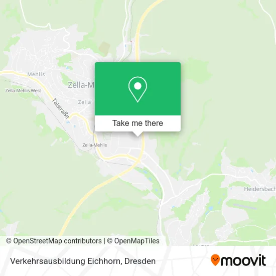 Карта Verkehrsausbildung Eichhorn