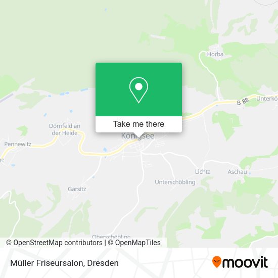Карта Müller Friseursalon