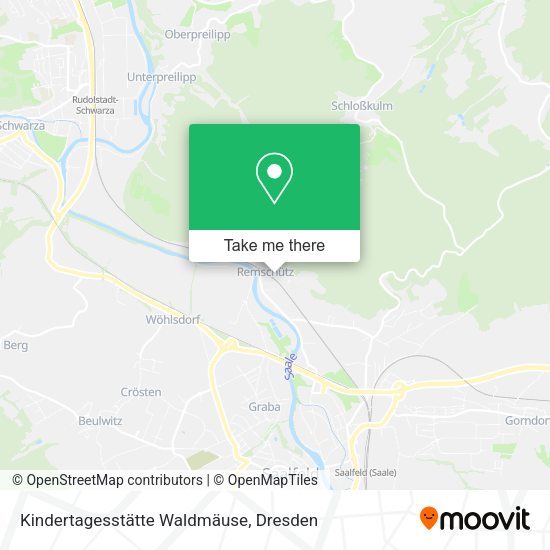 Карта Kindertagesstätte Waldmäuse