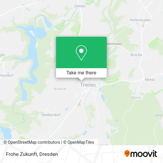 Карта Frohe Zukunft