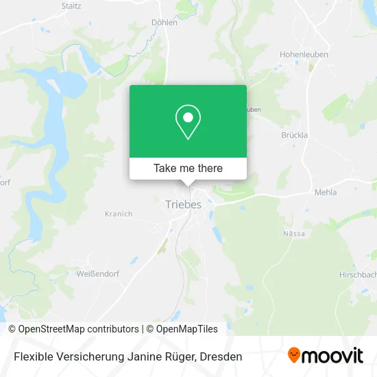 Карта Flexible Versicherung Janine Rüger