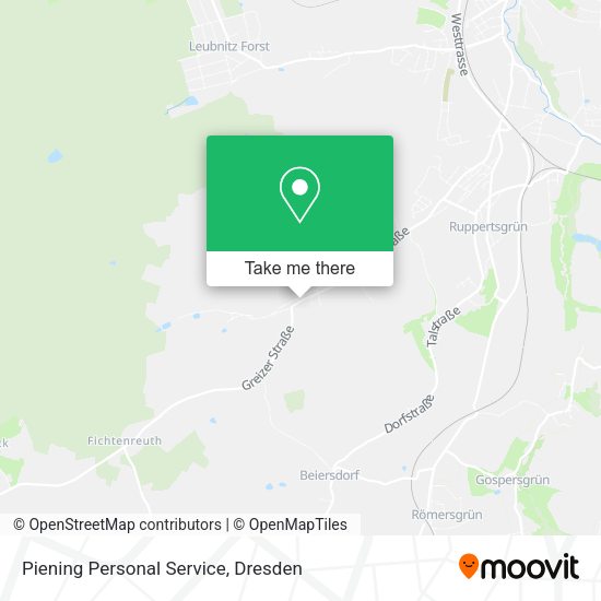 Карта Piening Personal Service