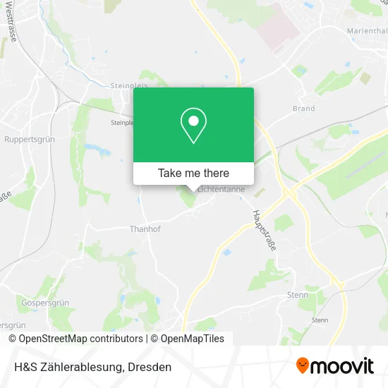 Карта H&S Zählerablesung