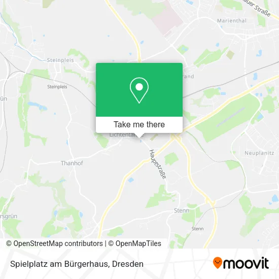 Карта Spielplatz am Bürgerhaus