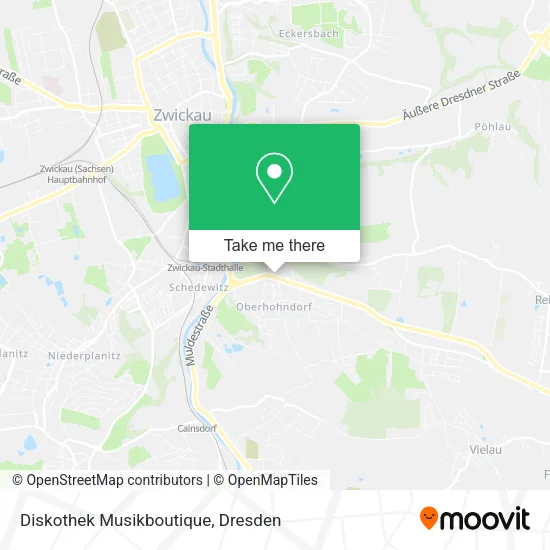 Карта Diskothek Musikboutique