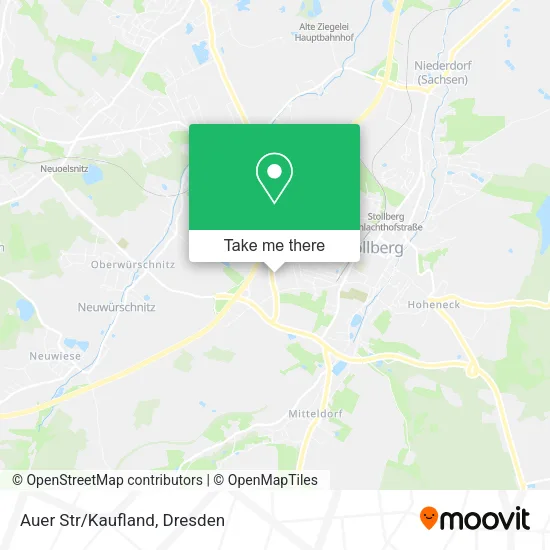 Карта Auer Str/Kaufland