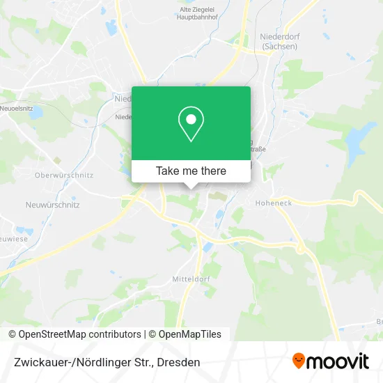 Карта Zwickauer-/Nördlinger Str.