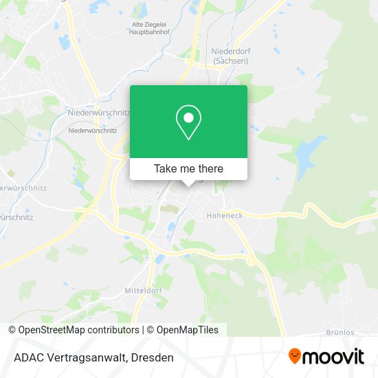 Карта ADAC Vertragsanwalt