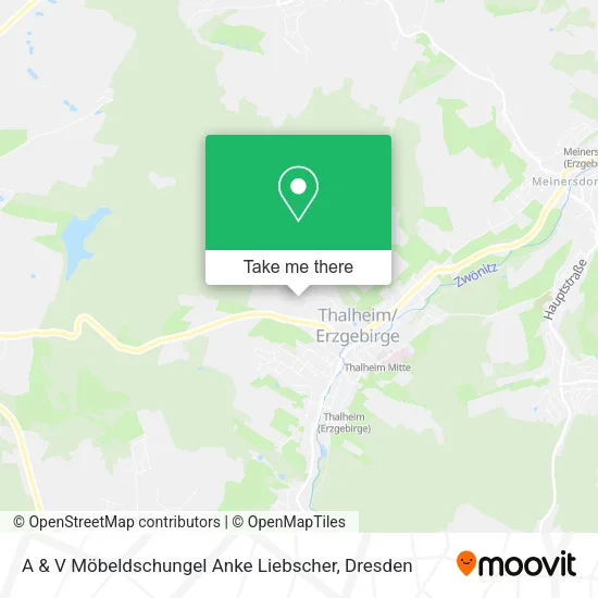 Карта A & V Möbeldschungel Anke Liebscher