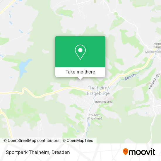 Карта Sportpark Thalheim