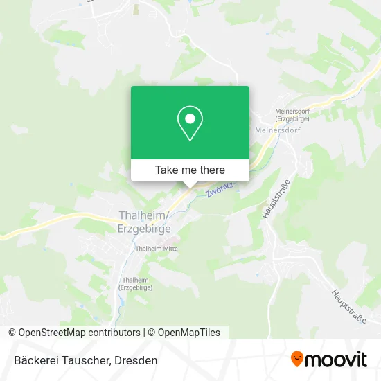 Карта Bäckerei Tauscher