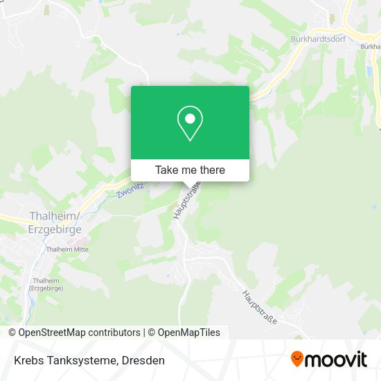 Карта Krebs Tanksysteme