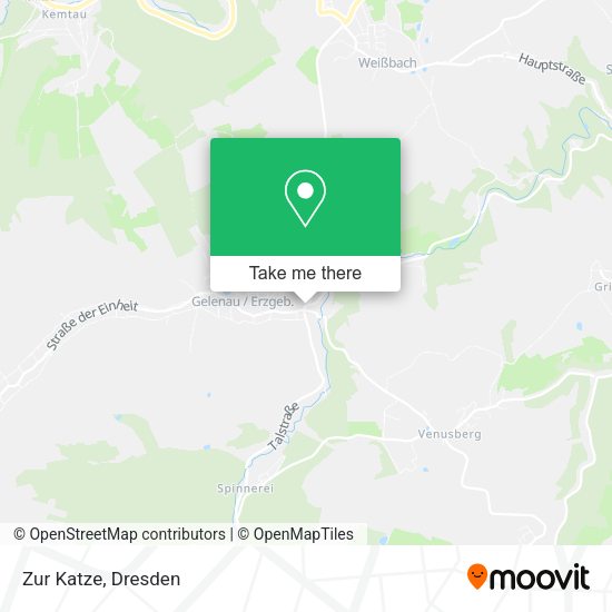 Карта Zur Katze