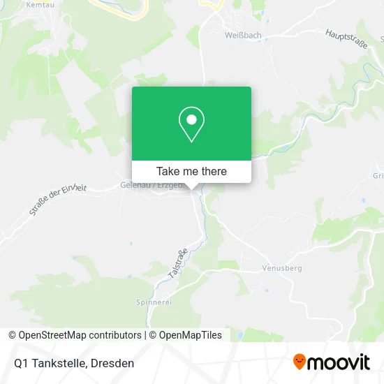 Карта Q1 Tankstelle