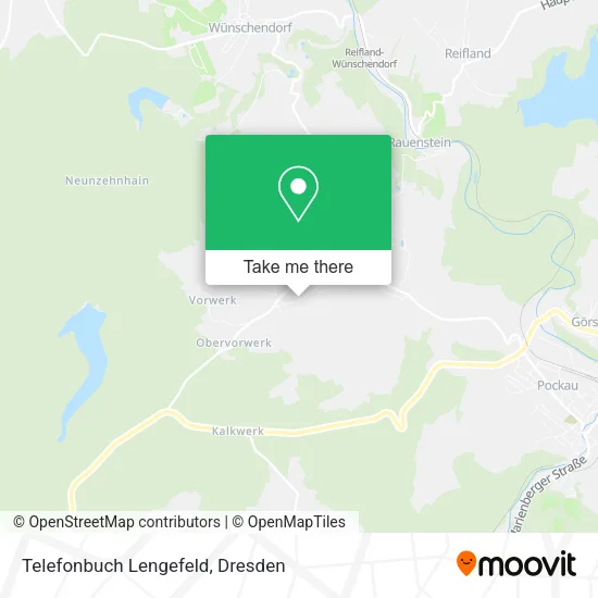 Карта Telefonbuch Lengefeld