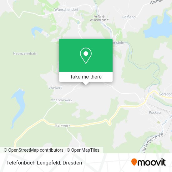 Карта Telefonbuch Lengefeld
