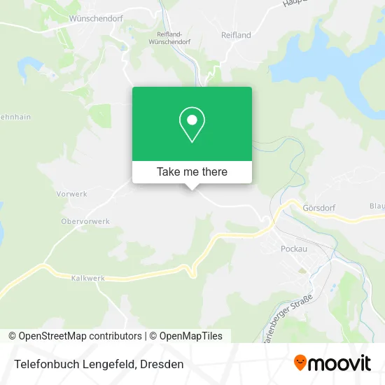 Карта Telefonbuch Lengefeld