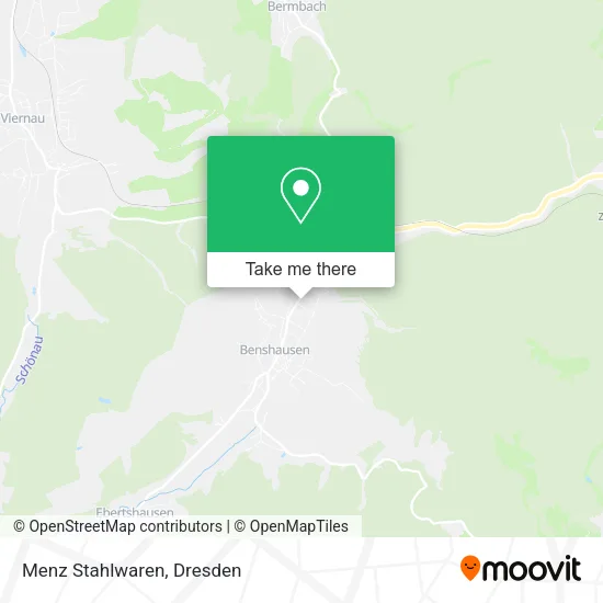 Карта Menz Stahlwaren