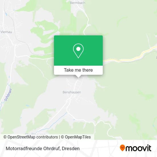 Карта Motorradfreunde Ohrdruf