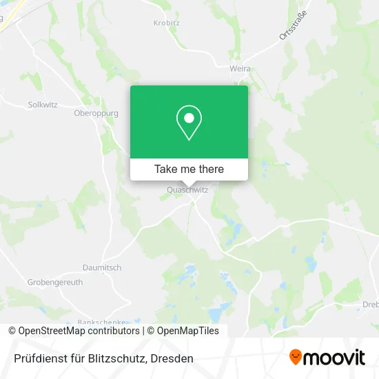 Карта Prüfdienst für Blitzschutz