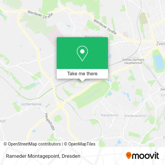 Карта Rameder Montagepoint