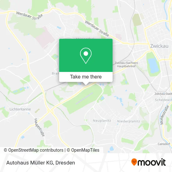 Карта Autohaus Müller KG