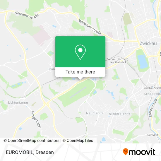 Карта EUROMOBIL