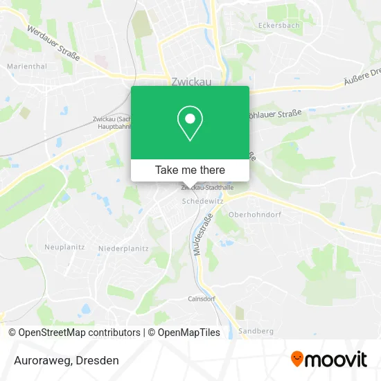 Карта Auroraweg