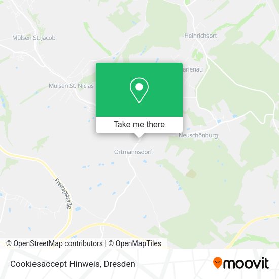 Карта Cookiesaccept Hinweis
