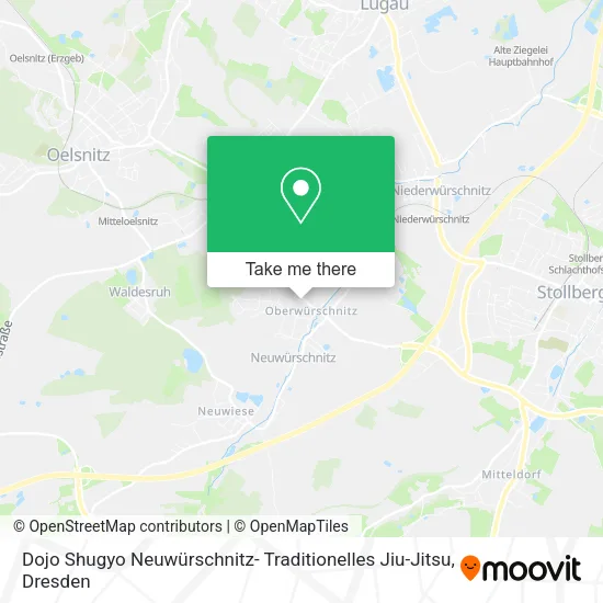 Карта Dojo Shugyo Neuwürschnitz- Traditionelles Jiu-Jitsu