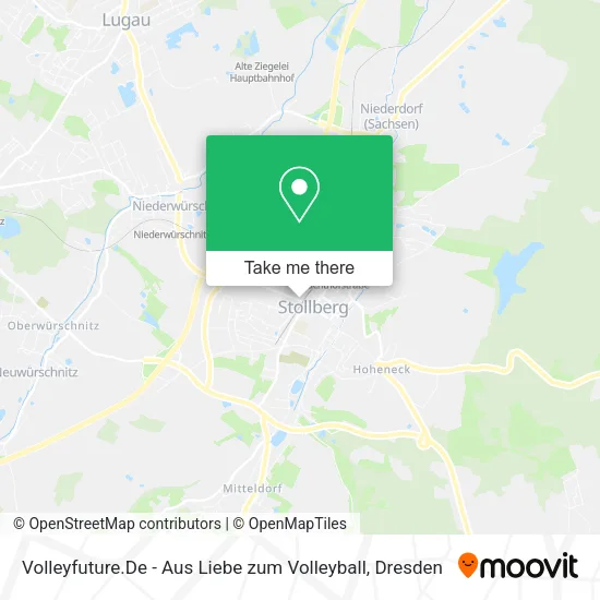 Карта Volleyfuture.De - Aus Liebe zum Volleyball