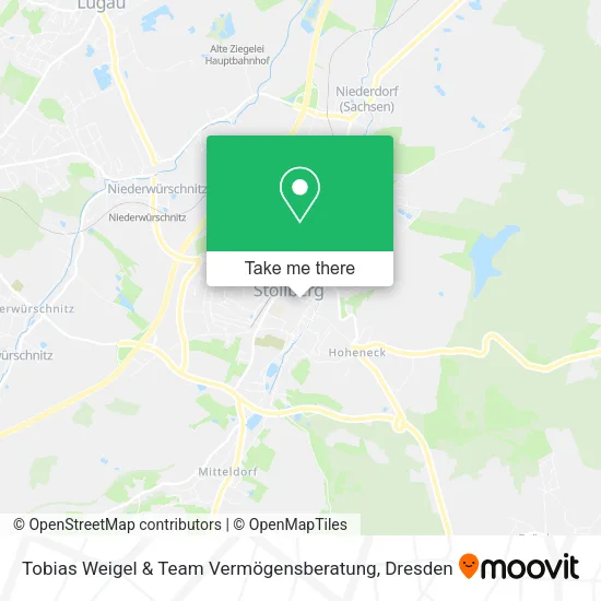 Карта Tobias Weigel & Team Vermögensberatung