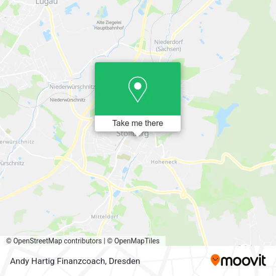 Карта Andy Hartig Finanzcoach