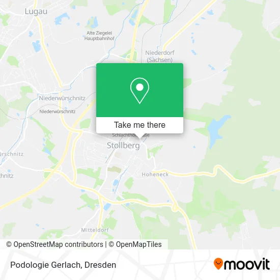 Карта Podologie Gerlach