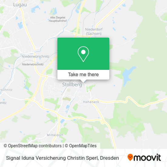 Карта Signal Iduna Versicherung Christin Sperl