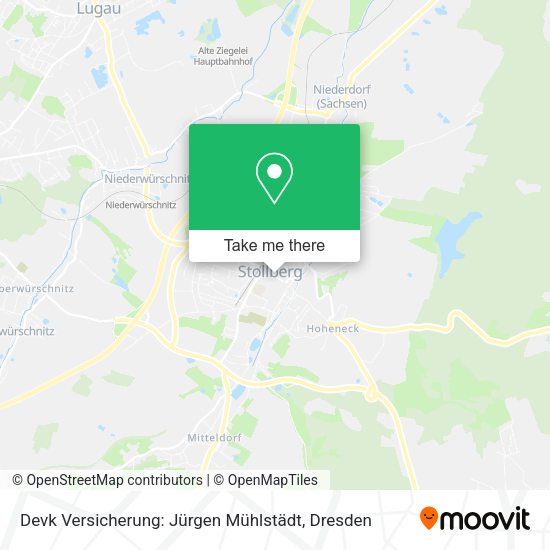 Карта Devk Versicherung: Jürgen Mühlstädt