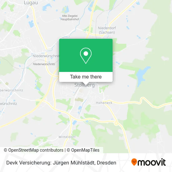 Карта Devk Versicherung: Jürgen Mühlstädt