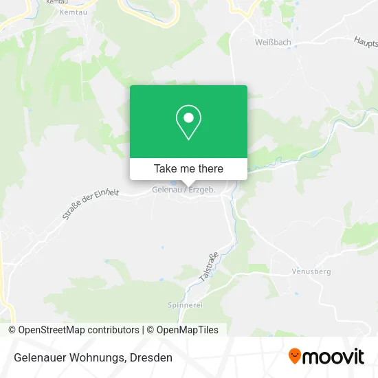 Карта Gelenauer Wohnungs