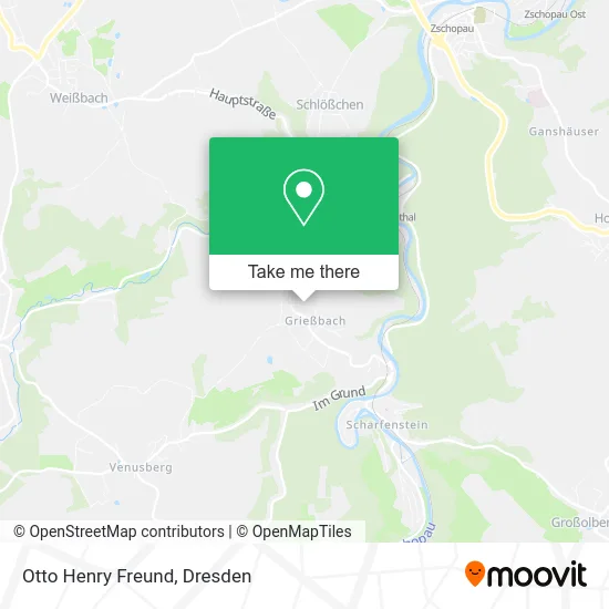 Карта Otto Henry Freund