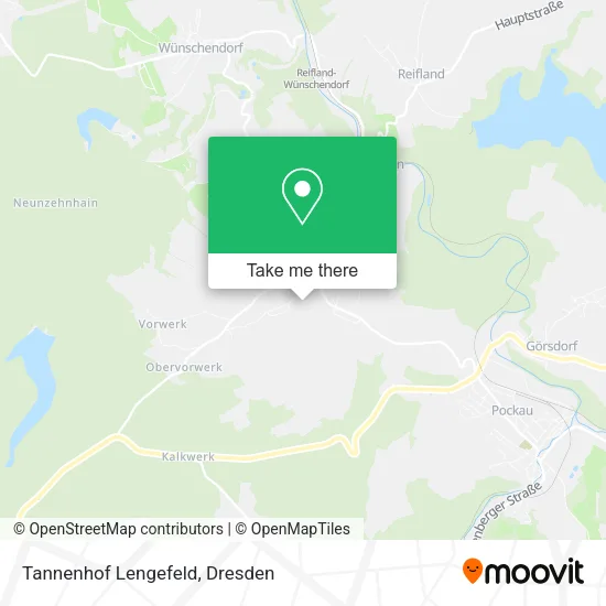 Карта Tannenhof Lengefeld