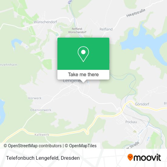 Карта Telefonbuch Lengefeld