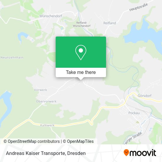 Карта Andreas Kaiser Transporte