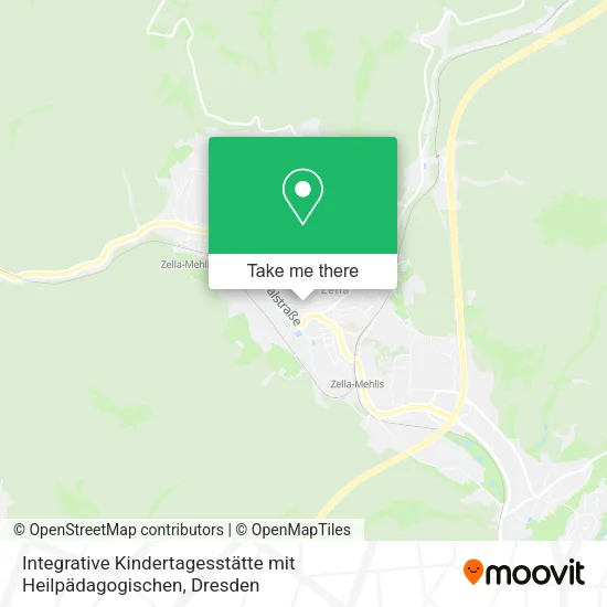 Карта Integrative Kindertagesstätte mit Heilpädagogischen