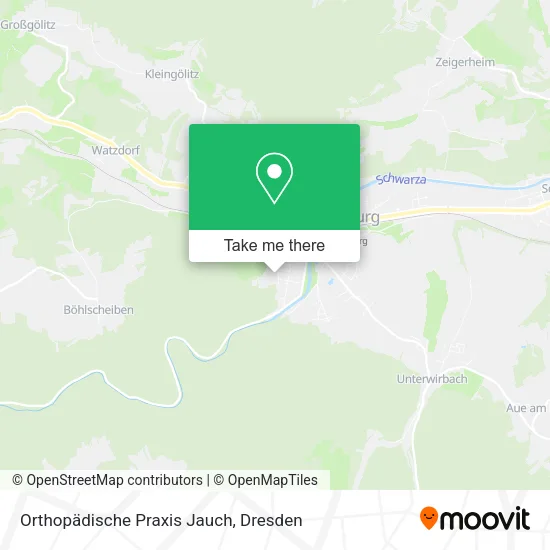 Карта Orthopädische Praxis Jauch