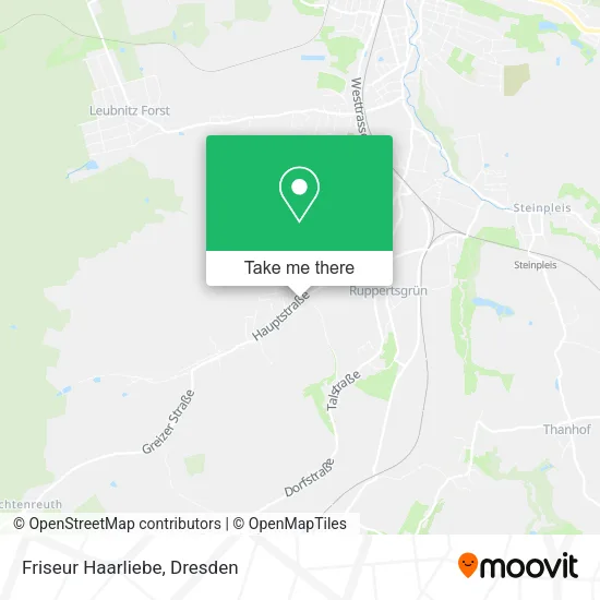 Карта Friseur Haarliebe