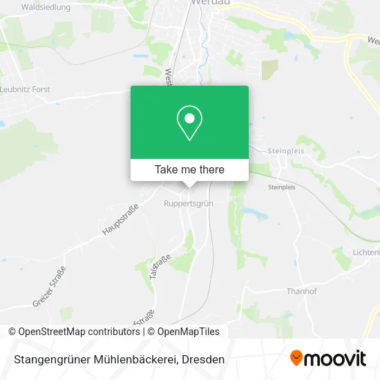 Карта Stangengrüner Mühlenbäckerei