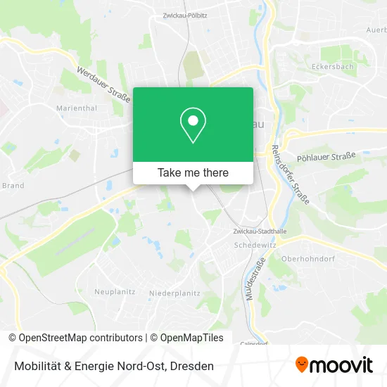 Карта Mobilität & Energie Nord-Ost